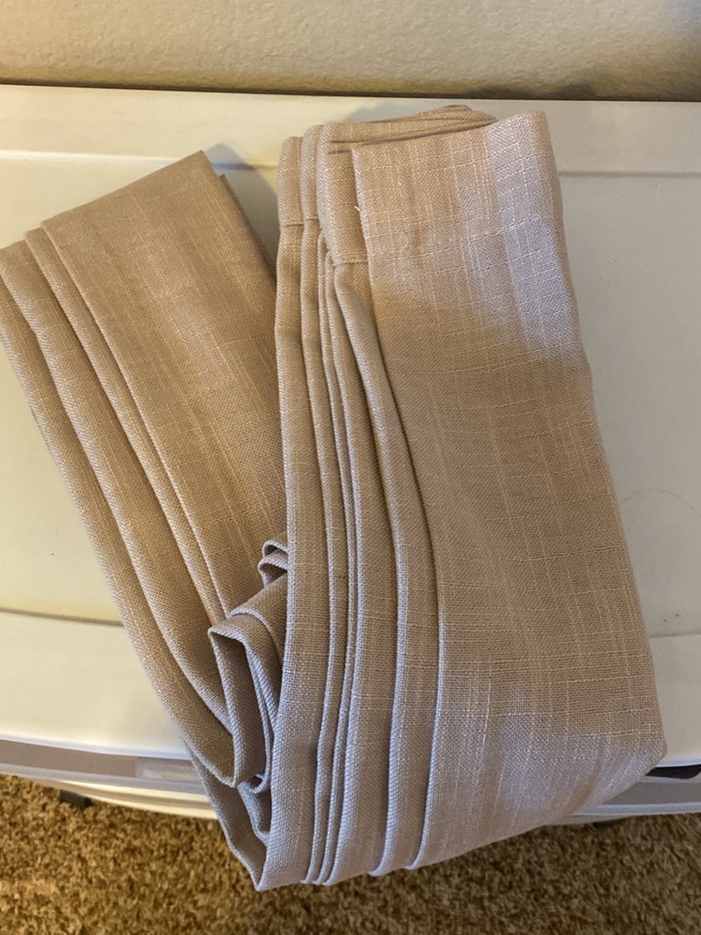 Twodrapes linen Textured Curtain Panel - Elegant Window Drapery
